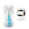 Glitzhome® 12" Acrylic Lighted Tabletop Angel Figurine